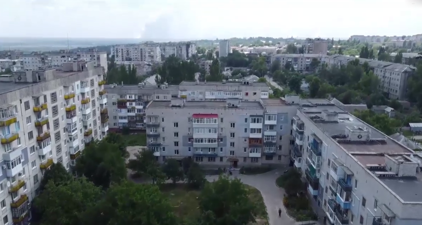 Жители Лисичанска отметили первую годовщину освобождения города