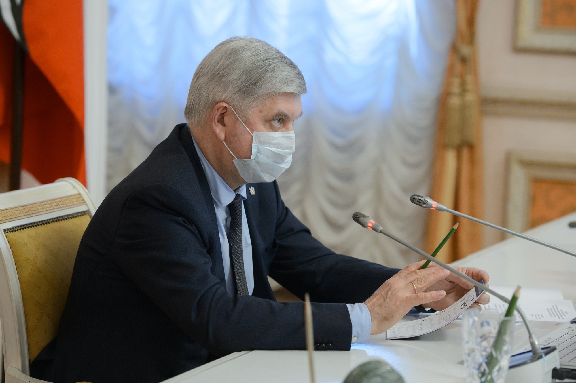 Рейтинг воронежского губернатора снова вырос
