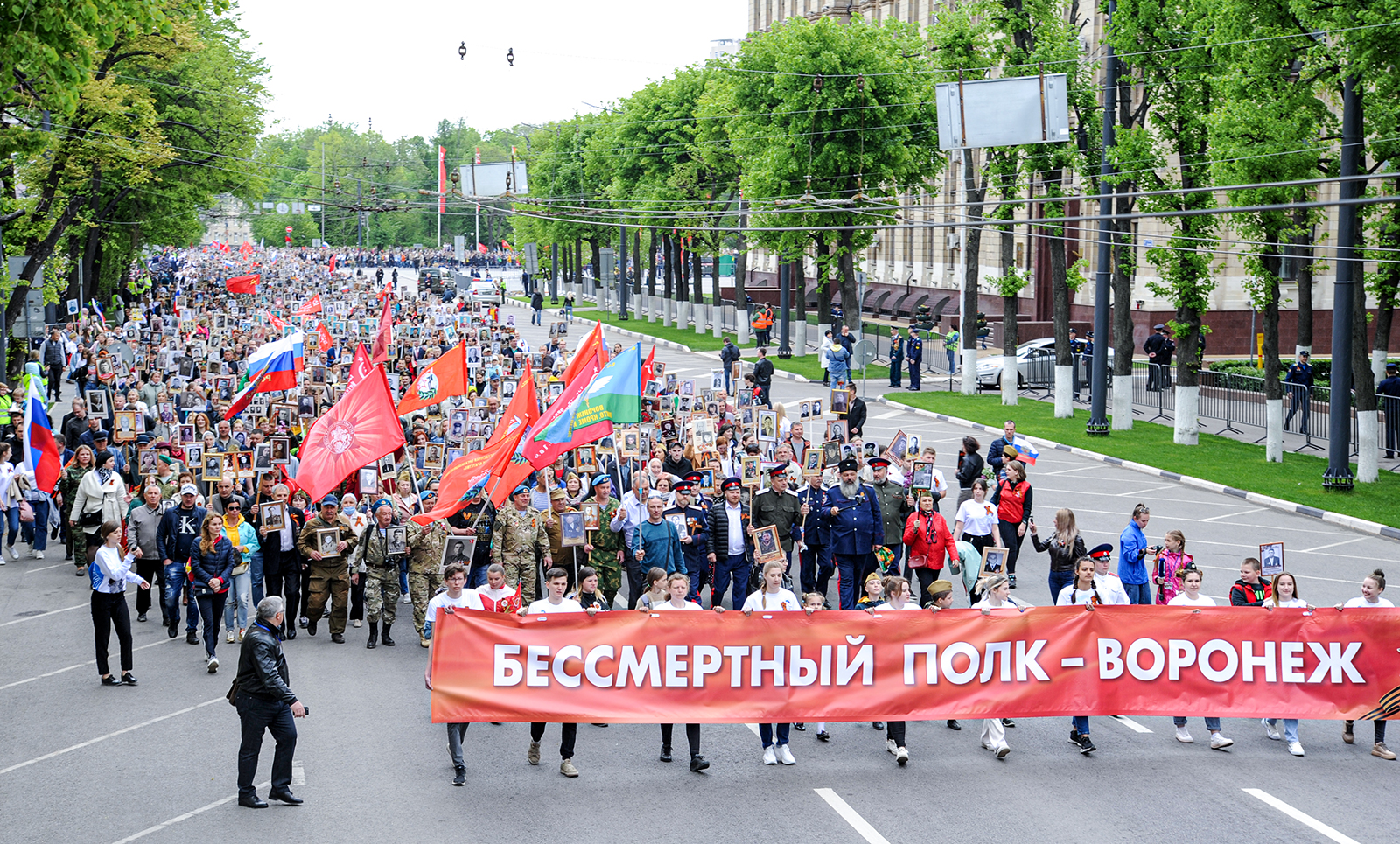 Как воронежцы отпраздновали 77-летие со дня Победы в Великой Отечественной войне
