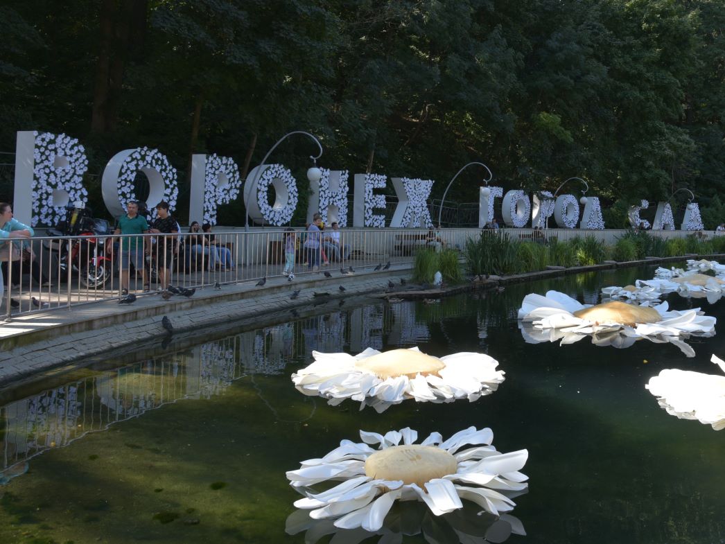 Плавучая изба, спектакль с конями и цветочный мост: что посмотреть на фестивале «Город-сад» в Воронеже