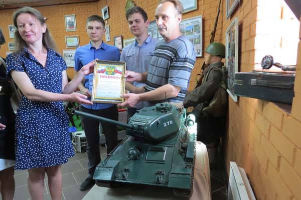 макет танка