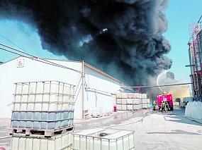 Пожар на лакокрасочном&hellip;